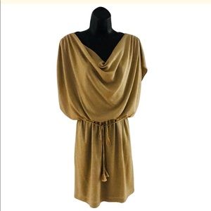 Nine & company gold dress